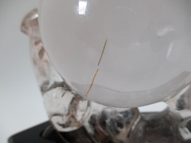 [送料無料][高品質][超美品] 総高約37cm 特大天然水晶龍