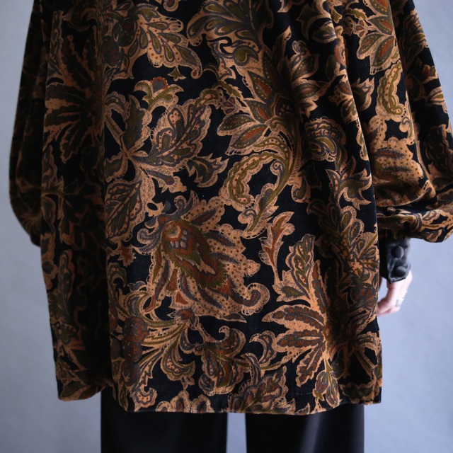 modern coloring art pattern satin switch design velours shirt