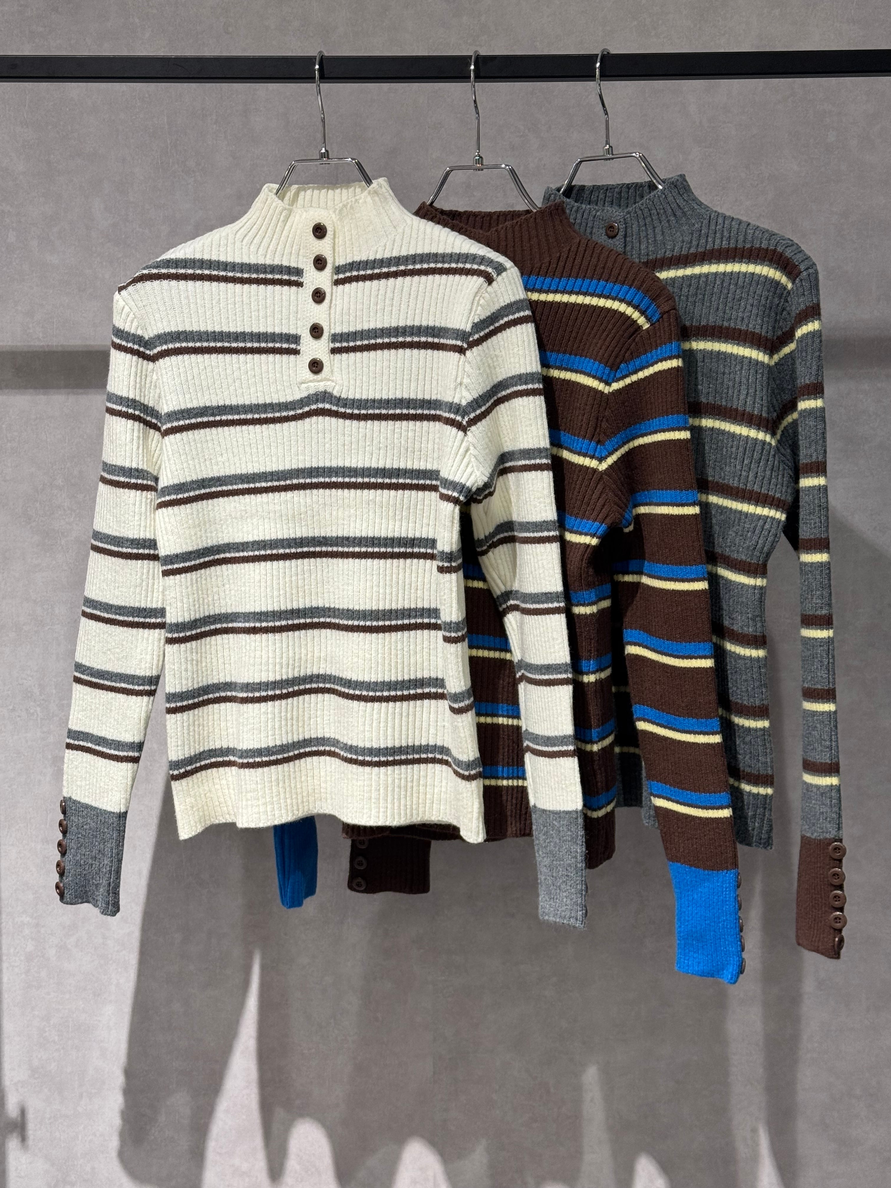 double border half button rib turtle