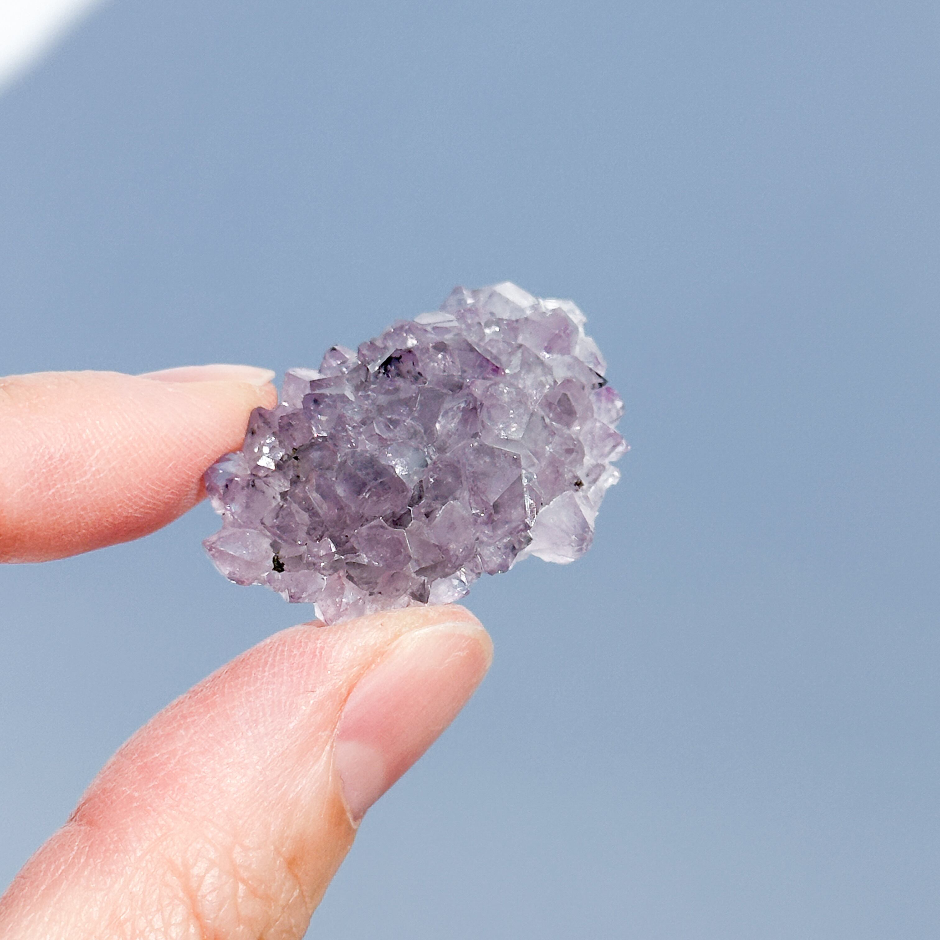 ウルグアイ産フラワーアメジスト 原石54◇ Flower Amethyst ◇天然石