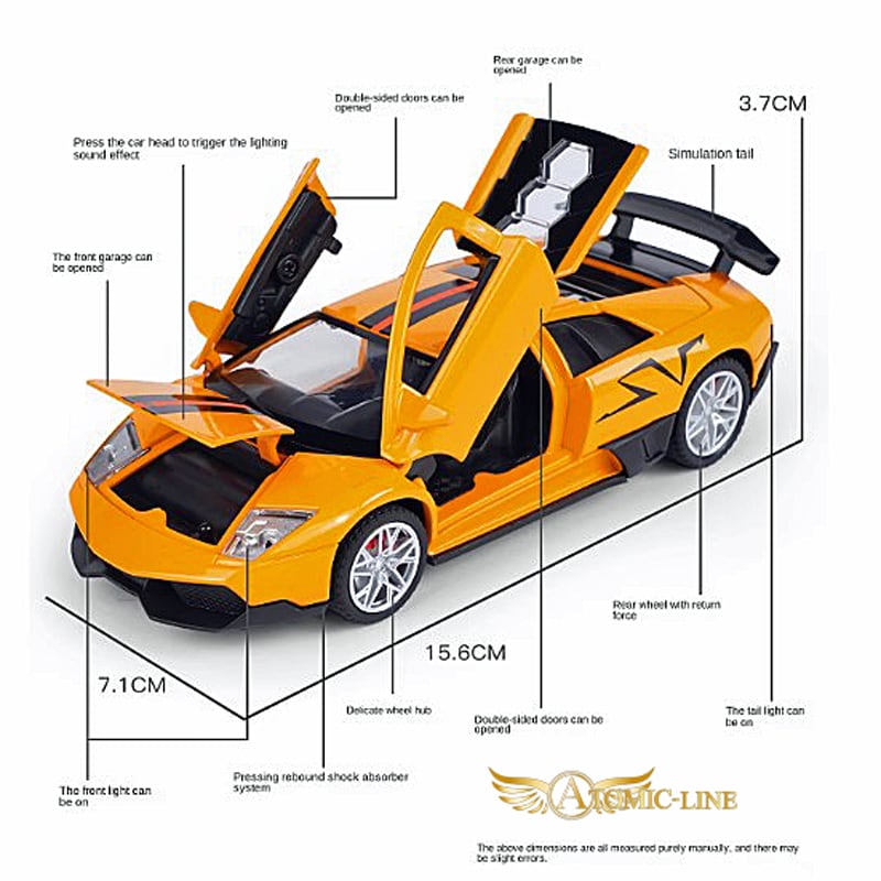 ランボルギーニ LP670-4 ムルシエラゴ 1/32 ミニカー 全4色