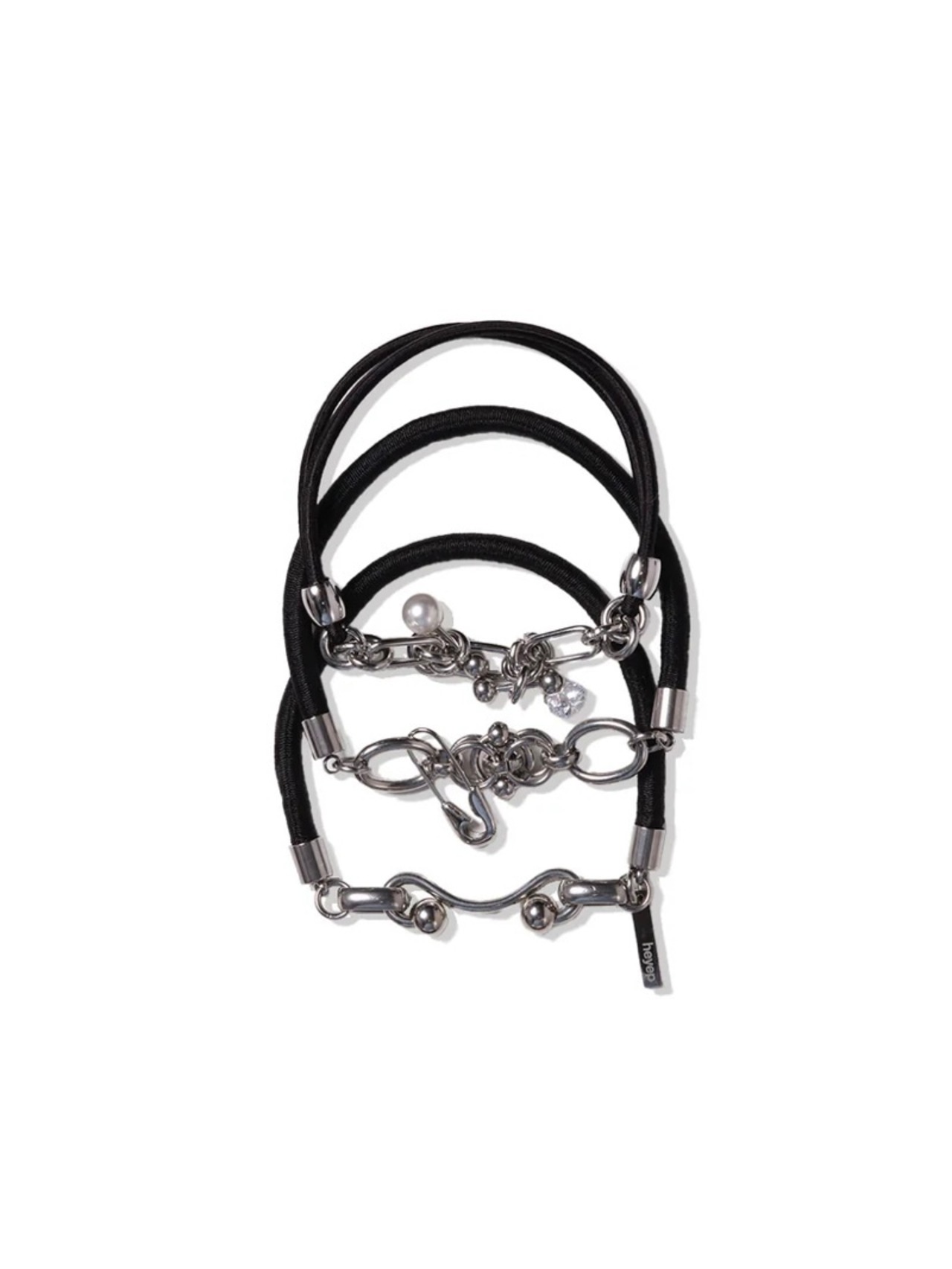 heyep へイップ  / Charms Hair Ties - 3 Piece Set - 1