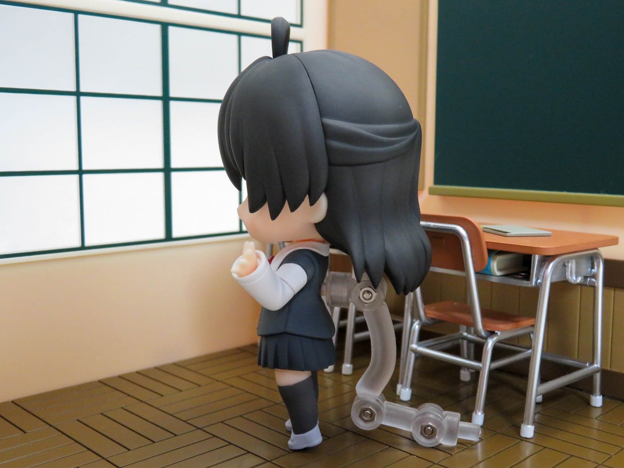 再入荷【2210】 西園寺世界 髪パーツ セミロング ねんどろいど