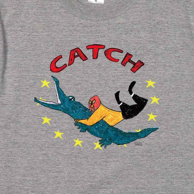 CATCH / Tシャツ / NADO. /  -GRAY/NAVY/SAND-