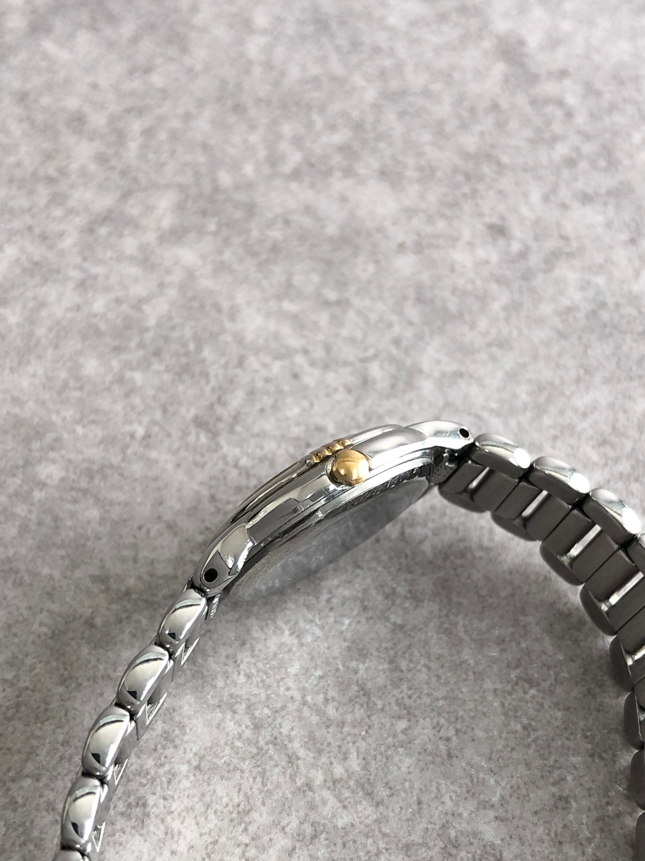 Yves Saint Laurent イヴ・サンローラン 腕時計 シルバー ネイビー YSL