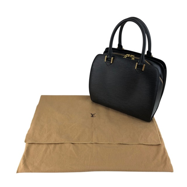 LOUIS VUITTON ルイヴィトン エピ ハンドバッグ ブラック レザー ポンヌフ vintage ヴィンテージ オールド dfb7ei