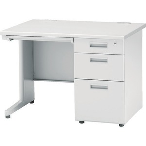 Single Pedesatl Desk　システムデスク片袖