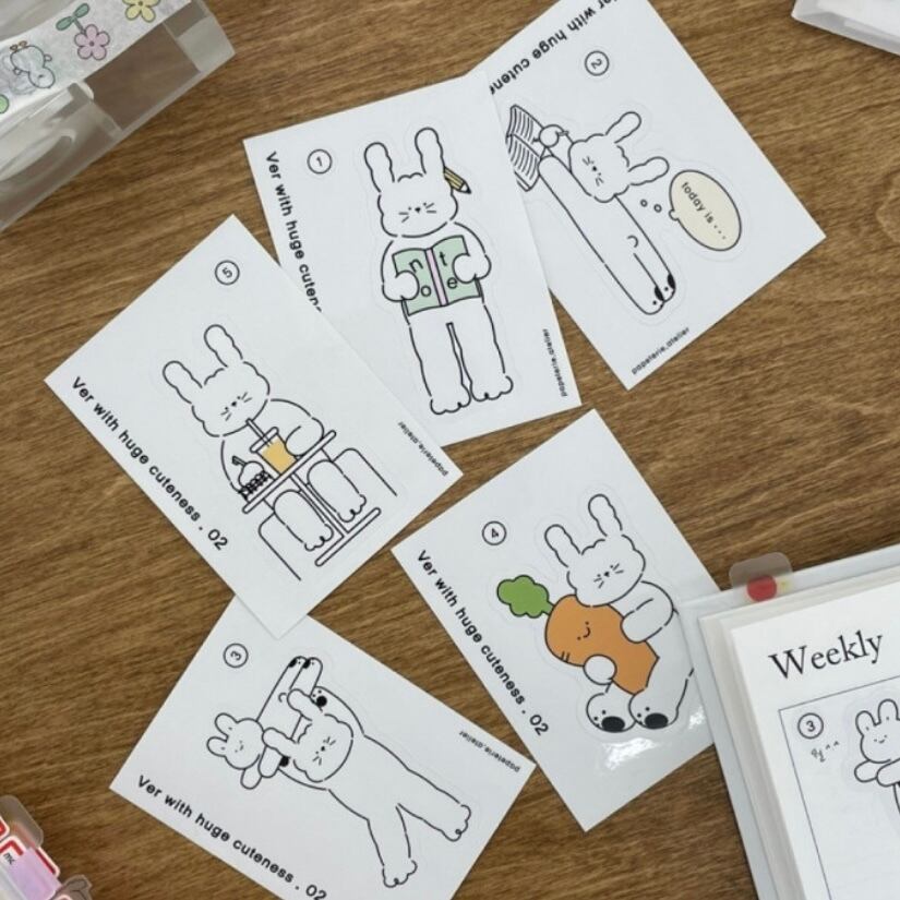 papeterie.atelier 〔ver with huge cuteness 02〕