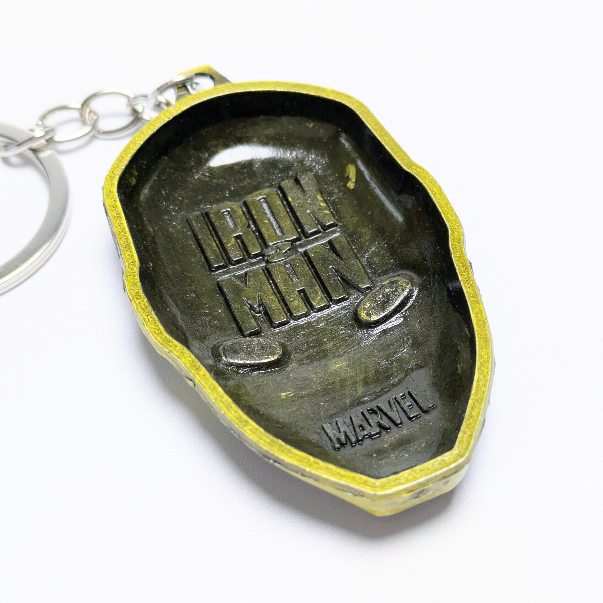 【 Iron Man ( アイアンマン ) 】  アイアンマン合金キーホルダー / パワードスーツ〚アメリカン雑貨 アメトイ〛