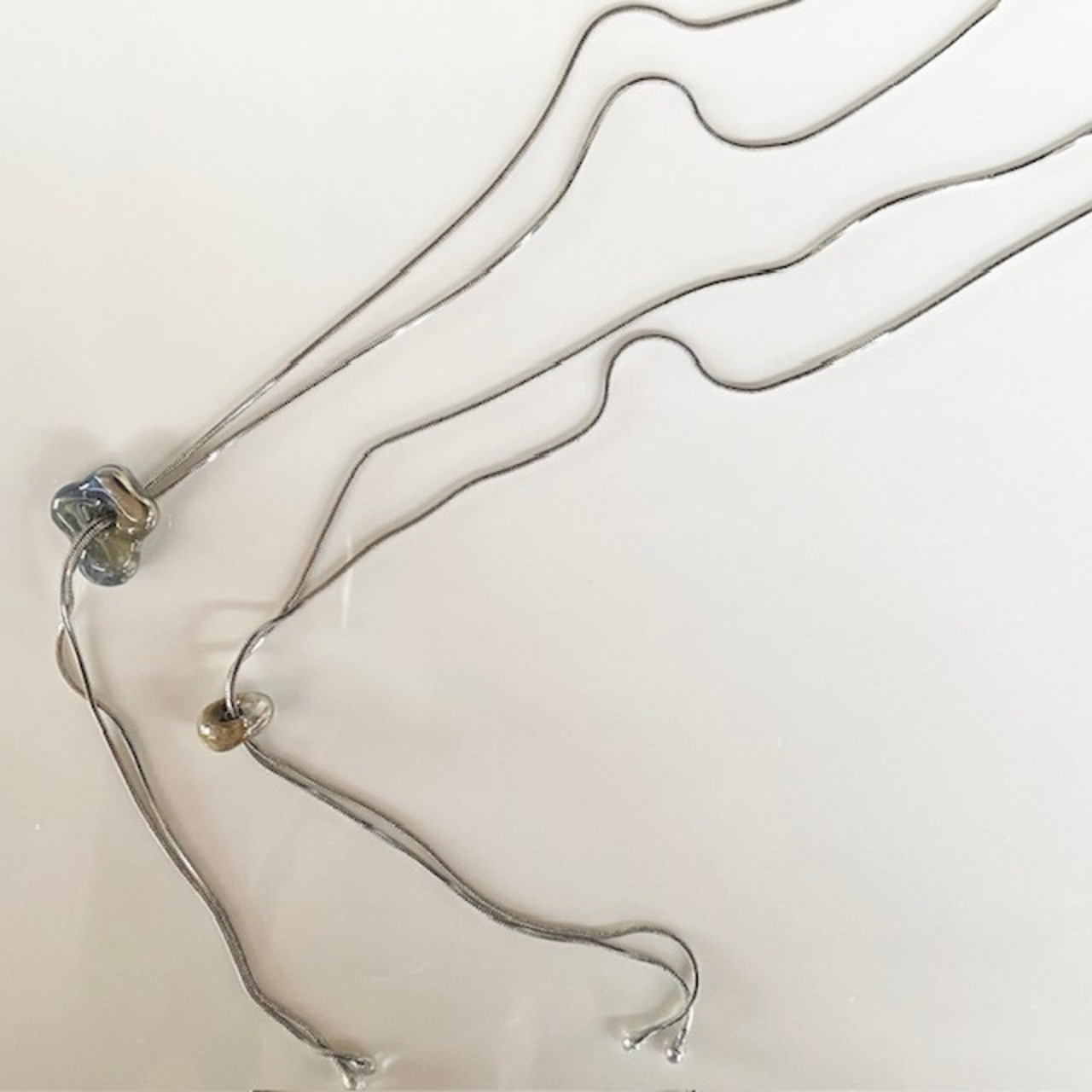 glint : slide drop necklace