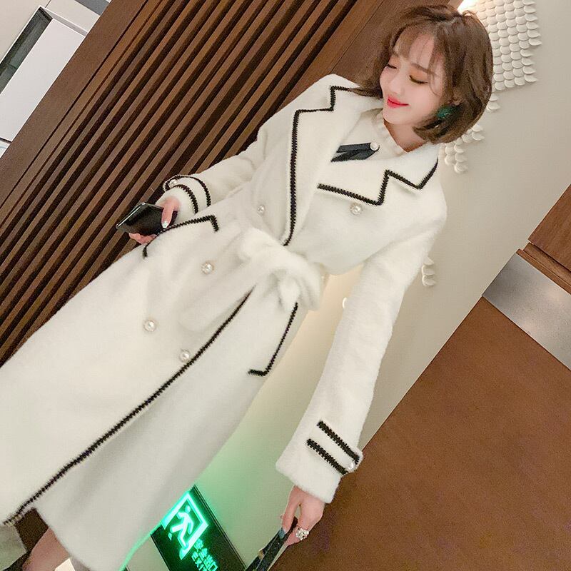 カラーウェスト薄手コート ウィンター 冬物 MIUCO53549805004