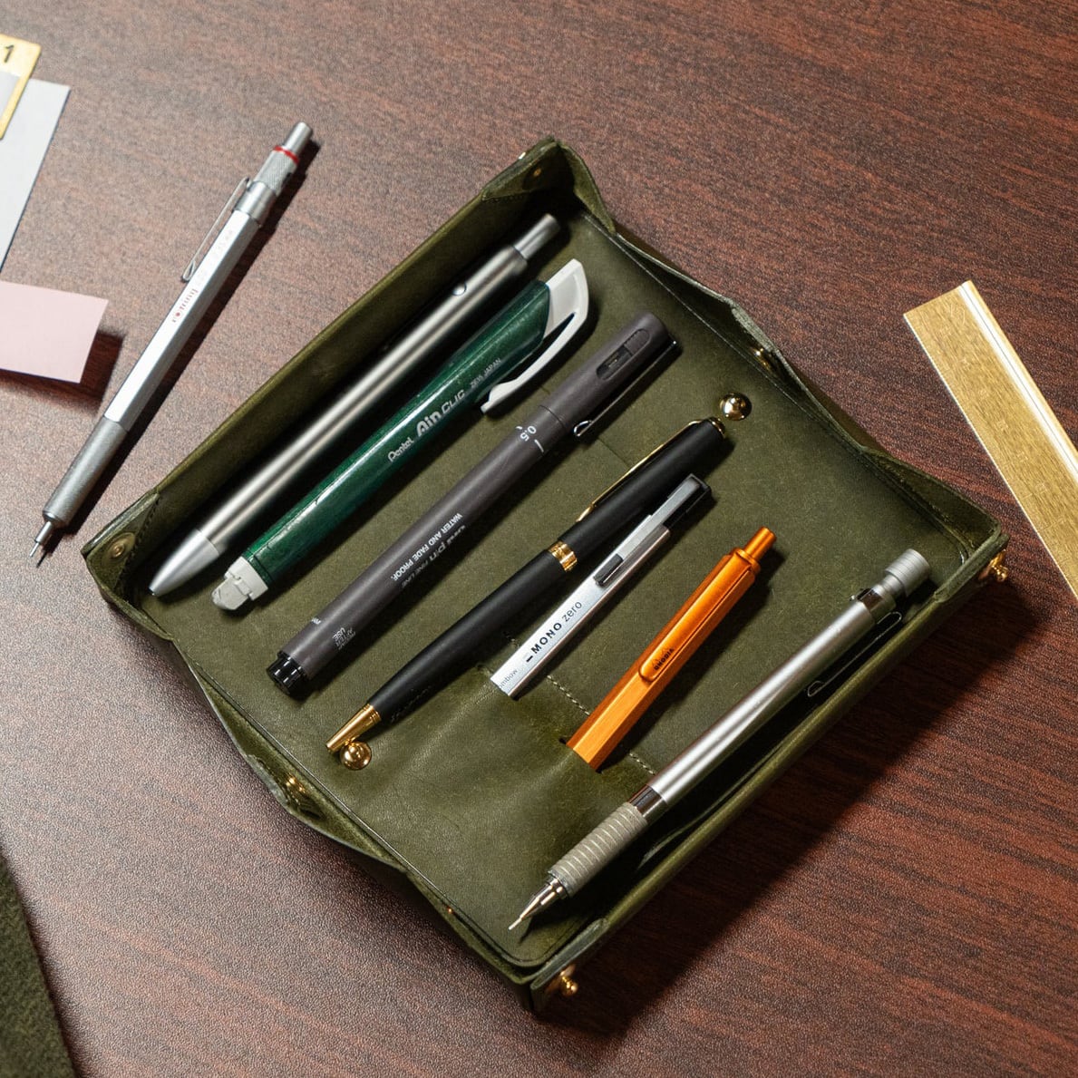 Plows/プラウズ】dritto Pen roll L (ネロ) | 590&Co.