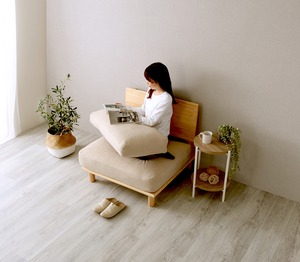 ファブリックローソファ 1P jumeaux -ジュモー