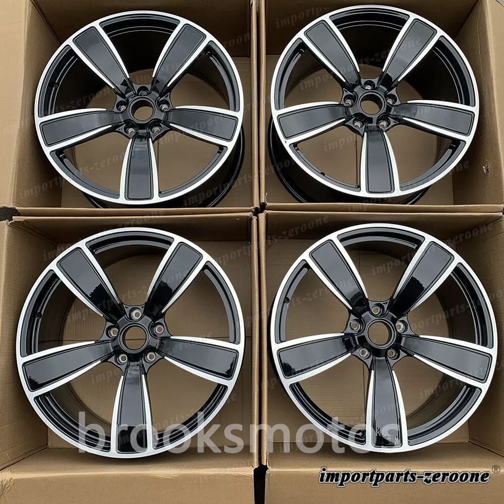 20インチ新品 5 スポークスタイル ホイール ポルシェ 982 718 20x8.5