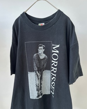 -MORRISSEY- Vintage 90s XL Print T-shirt