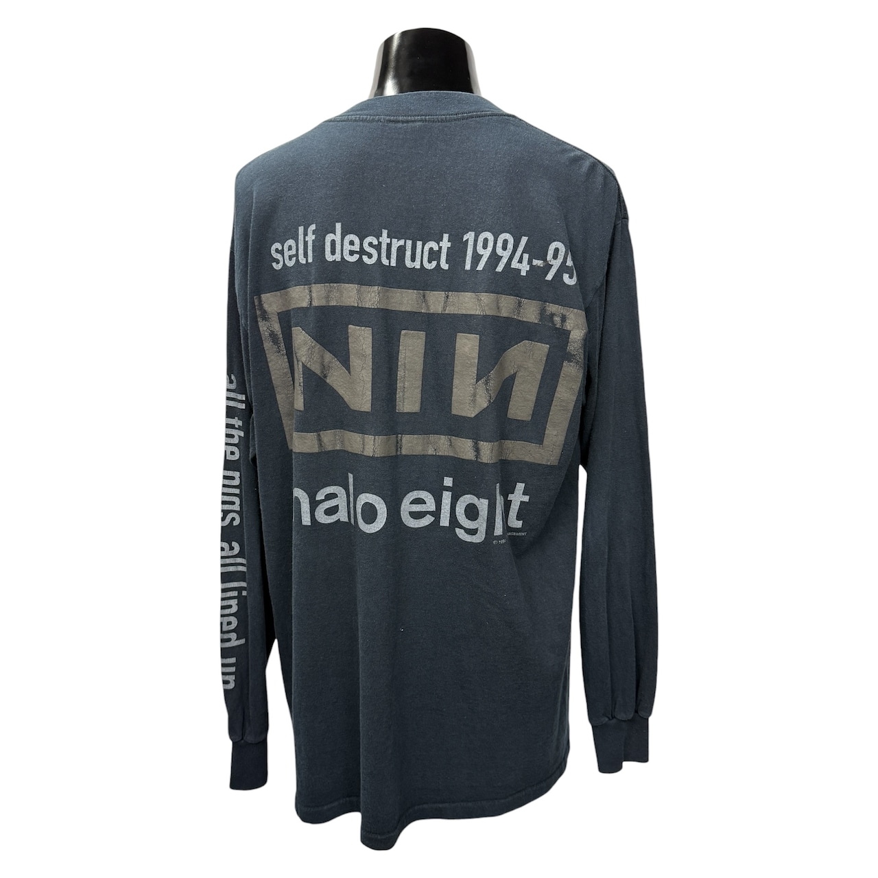 【NINE INCH NAILS】ナイン・インチ・ネイルズ 90's Vintage ロングスリーブTシャツ