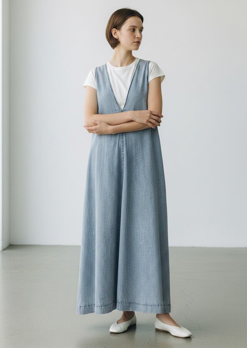 2026S/S テンセルデニムサロペット no.6622966 | BOOGIE-WOOGIE