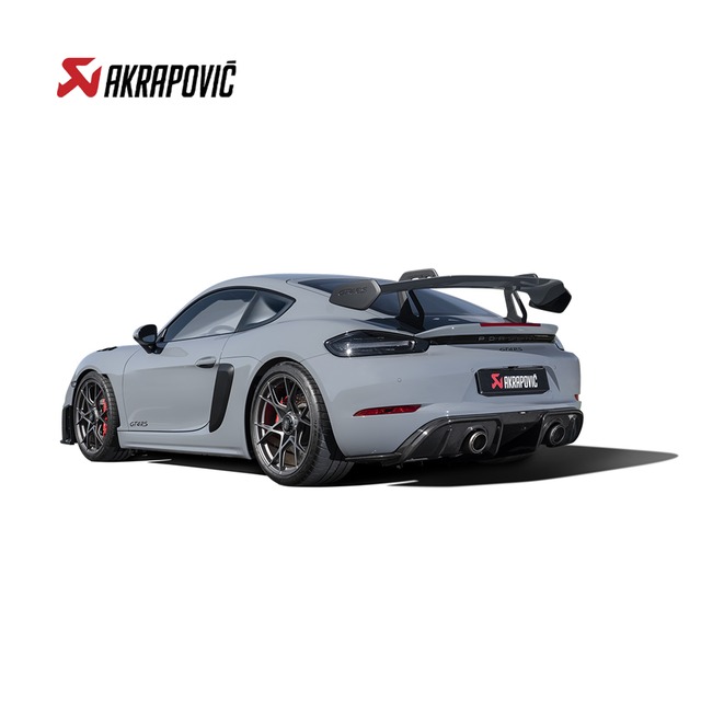 AKRAPOVIC PORSCHE / ポルシェ 718 CAYMAN GT4 RS Sound Kit
