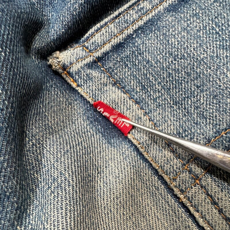 70's LEVI'S リーバイス 501 デニム Big E 過渡期モデル 通常R 刻印2