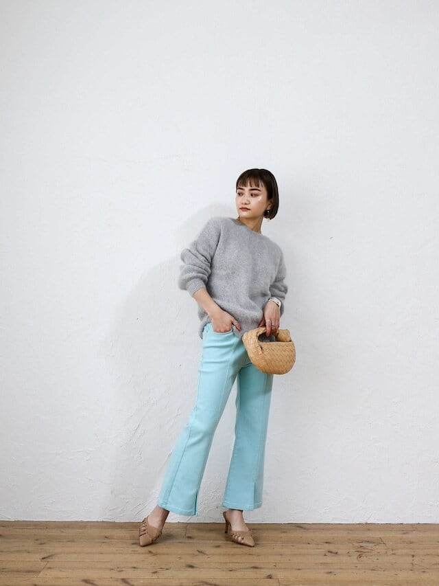 slit flare denim | Katrin TOKYO slit flare denim | Katrin TOKYO