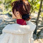 【3色セット①】ミセスのためのネックウォーマー（ブラック、グレー、レッド）