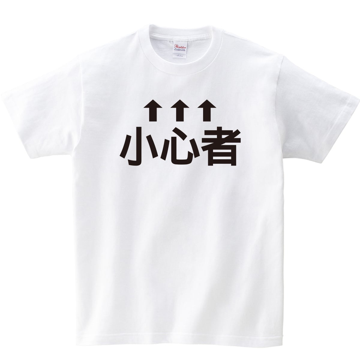 小心者 Tシャツ ka33 ウケる 漢字Tシャツ 目立ちたい 人気者 海外 土産