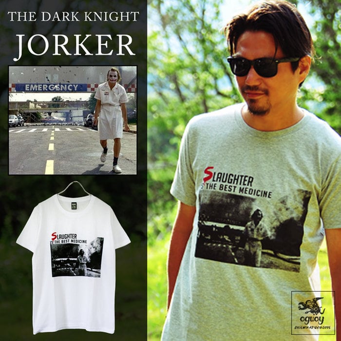 新品 ジョーカー JOKER 映画 ダークナイト ヒースレジャー Tシャツ