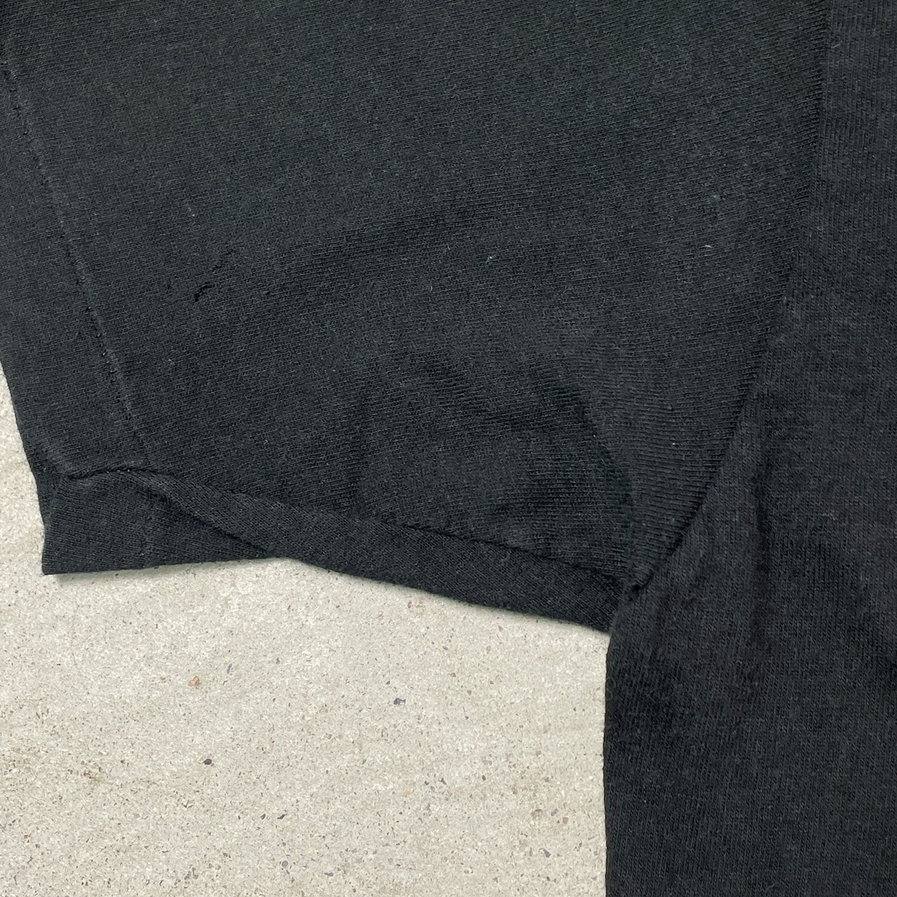 90年代 Hanes ヘインズ シングルステッチ 無地 ポケットTシャツ 