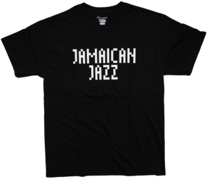 JAMAICAN JAZZ Tシャツ (ブラック) CONTROLLER × beat sunset