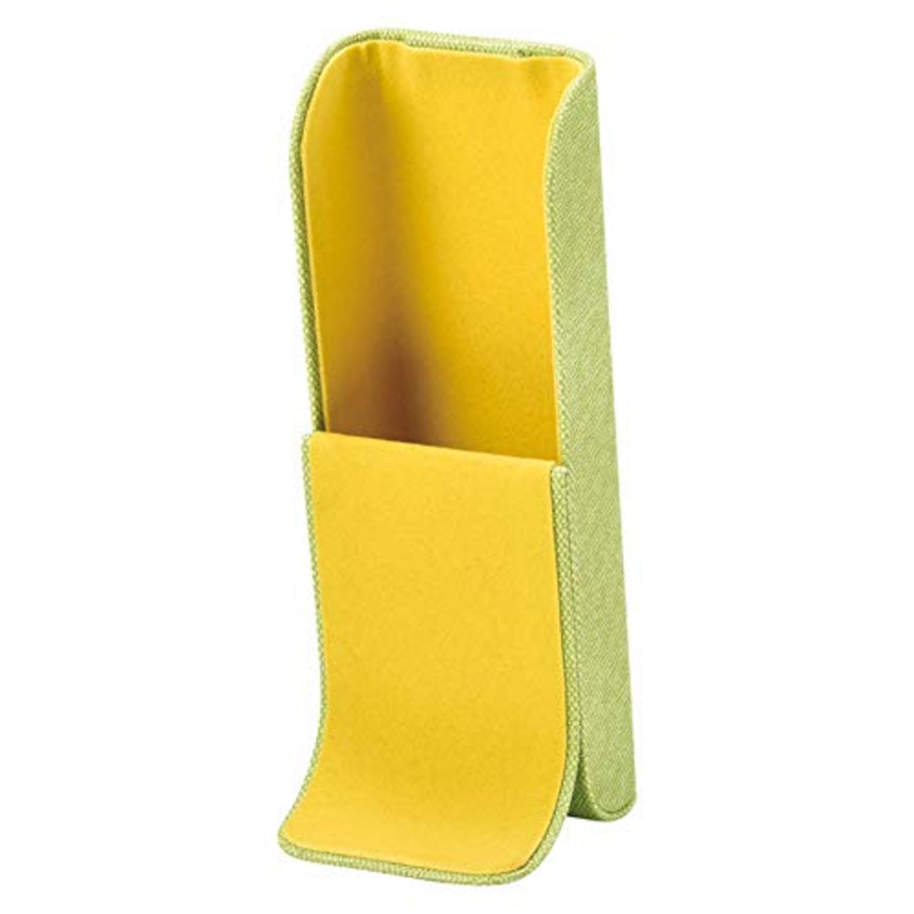 メイガン(Meigan) メガネスタンド にもなる 縦型 メガネケース グリーン 軽量 コンパクト アルミ ハード 42083