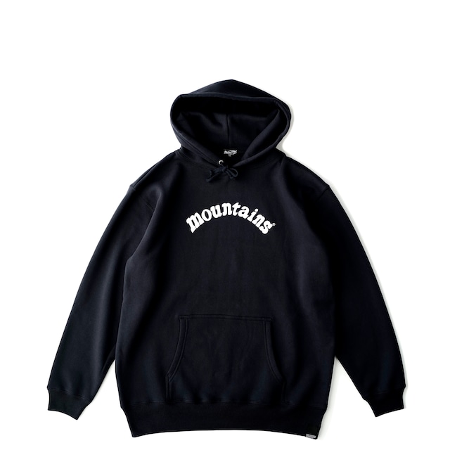 MOUNTAINS  Logo  / 裏起毛スウェット / Pullover hoodie  / Deep Navy