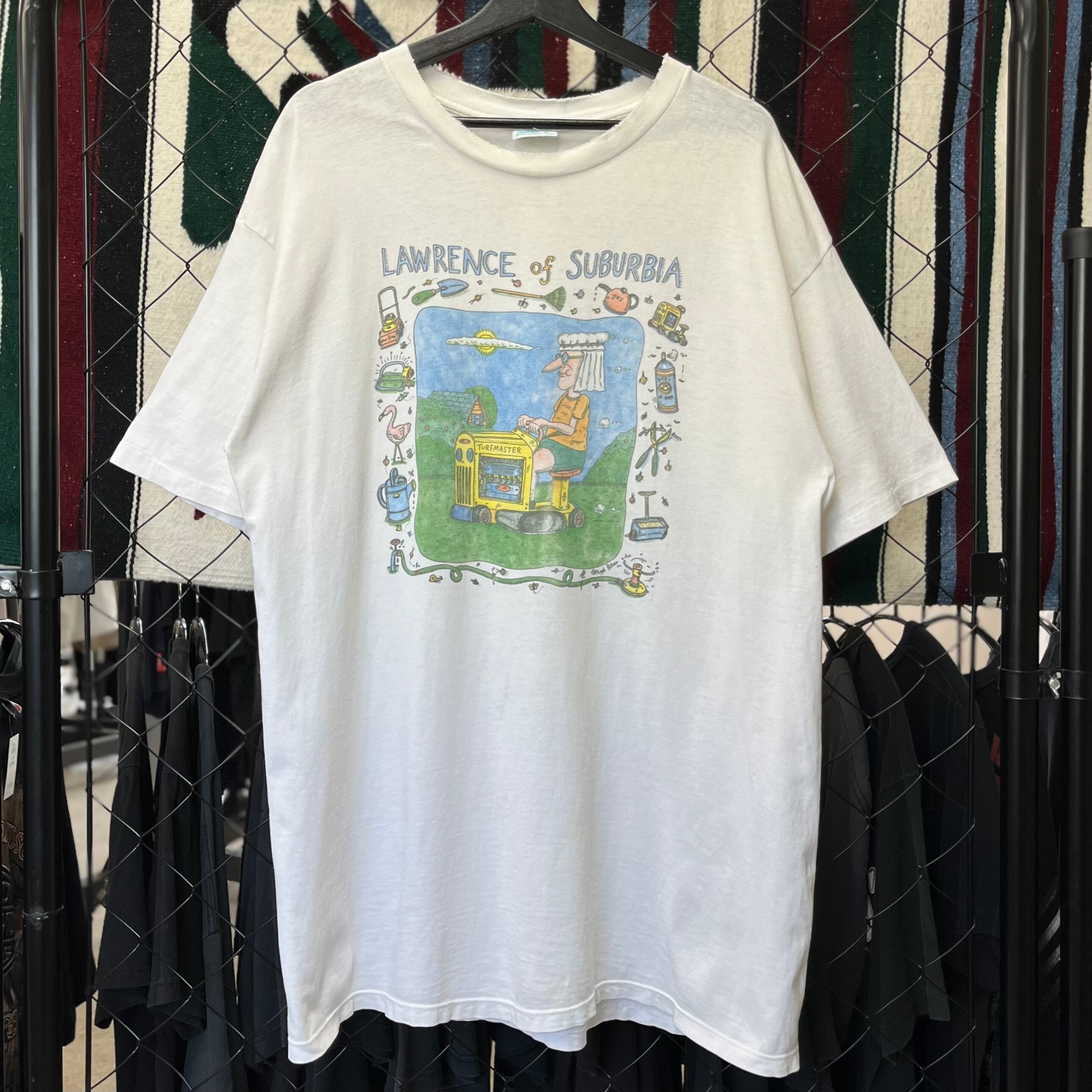 希少 90s USA製 ジャージーズ ロシア プリントデザイン Tシャツ