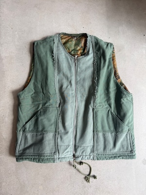 KOUHEI TERRAI　「REMAKE U.S. ARMY BARRACKS BAG VEST」