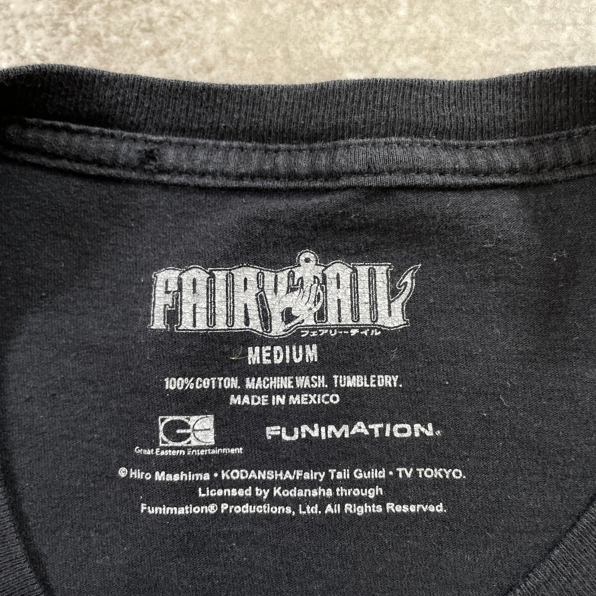 FAIRYTAIL フェアリーテイル アニメ キャラクタープリントTシャツ