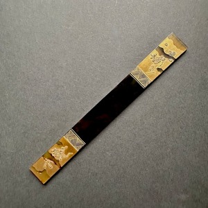 【51032】蒔絵のこうがい N　べっ甲　/ Kanzashi Hair Accessory  Hair Stick【N】