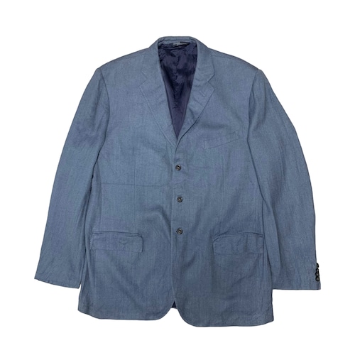 "made in italy herringbone Ralph Lauren" tailored jacket