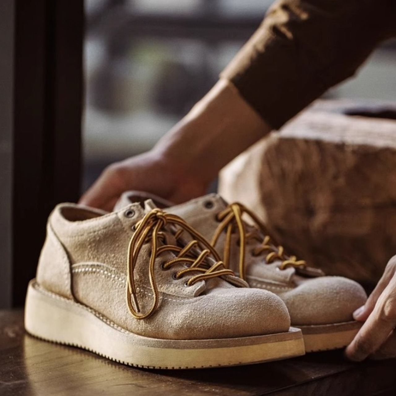 スエードショートブーツ 10122