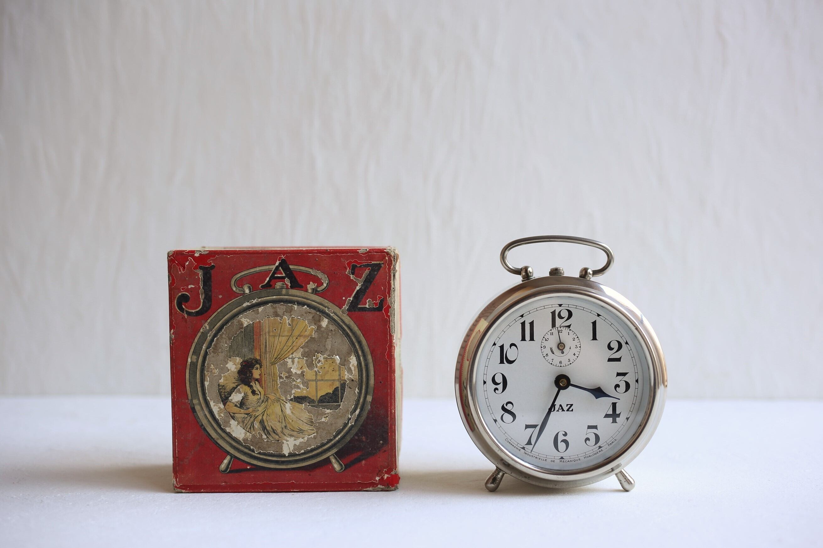 フランス ヴィンテージ JAZ 目覚まし時計 ベークライト フランス ヴィンテージ JAZ 目覚まし時計 ベークライト 【公式通販】