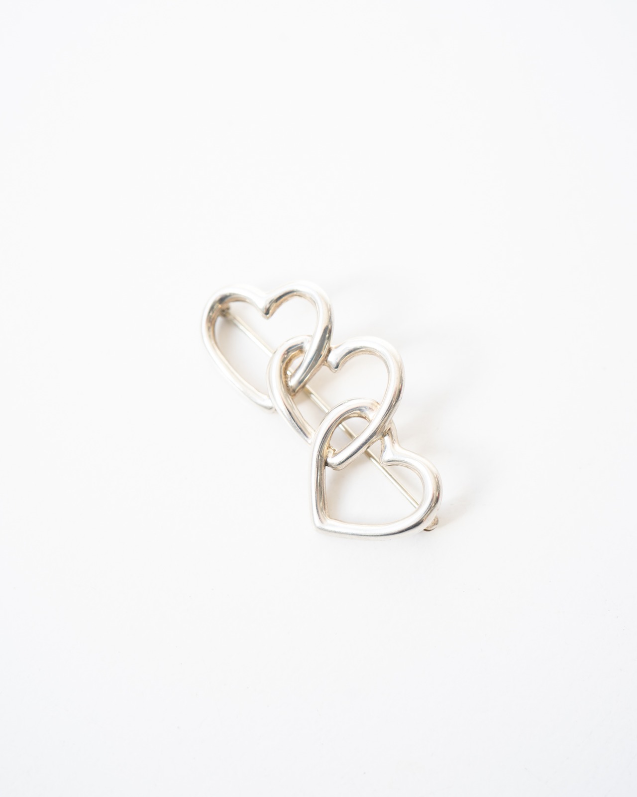 〈Tiffany＆Co〉Triple Heart Brooch 1984s