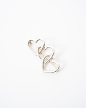〈Tiffany＆Co〉Triple Heart Brooch 1984s