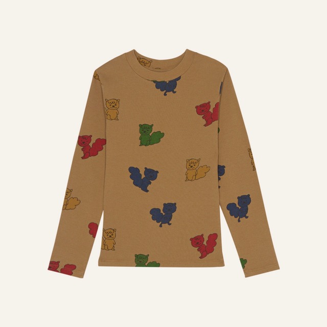 The Campamento ／MULTICOLOR SQUIRRELS TSHIRT 　TC-AW25-20