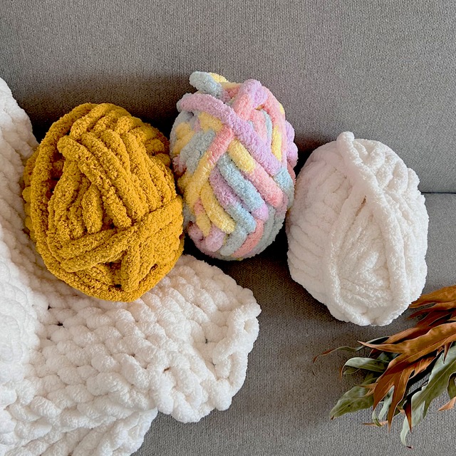 Chunky yarn　︴毛糸玉単品　︴チャンキーヤーン