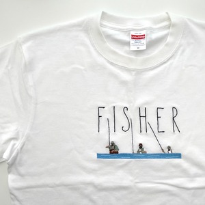 ◆Y様オーダー品◆刺繍Tシャツ【fisher】