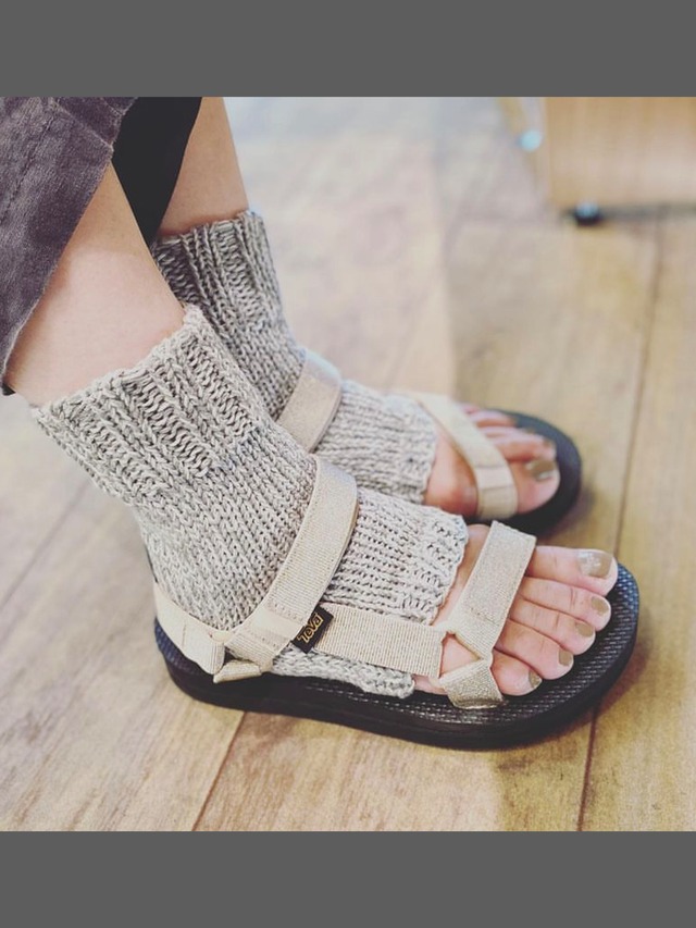 アンクルウォーマー　アイスグレー　My Kinda Body　