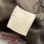 Harris Tweed ハリスツイード ヘリンボーン 2B ウール テーラードジャケット94A6 /メンズ バスケットボタン
