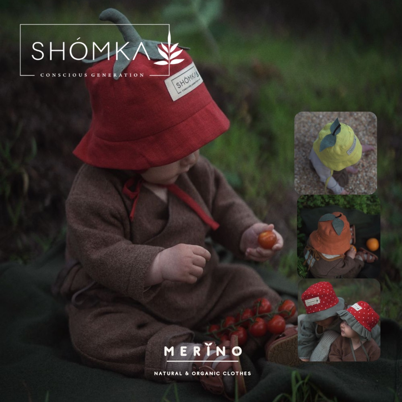 フルーツ【7月下旬お届け】SHÓMKA / FRUIT HAT
