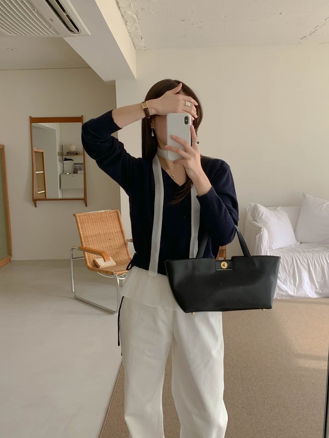 (予約) AREING / Scarf knit set 4color