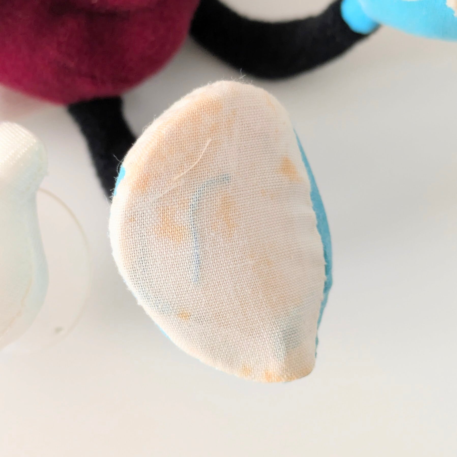 ☆ VINTAGE 1988 ☆ 【 California Raisins（カリフォルニアレーズン） 】 『 RAISIN SUCTION CUP-CONGA DANCER（レーズン・吸盤付き・コンガダンサー） 』ベンダブルぬいぐるみ / plush toy / ビンテージトイ 〚アメリカン雑貨 アメトイ〛