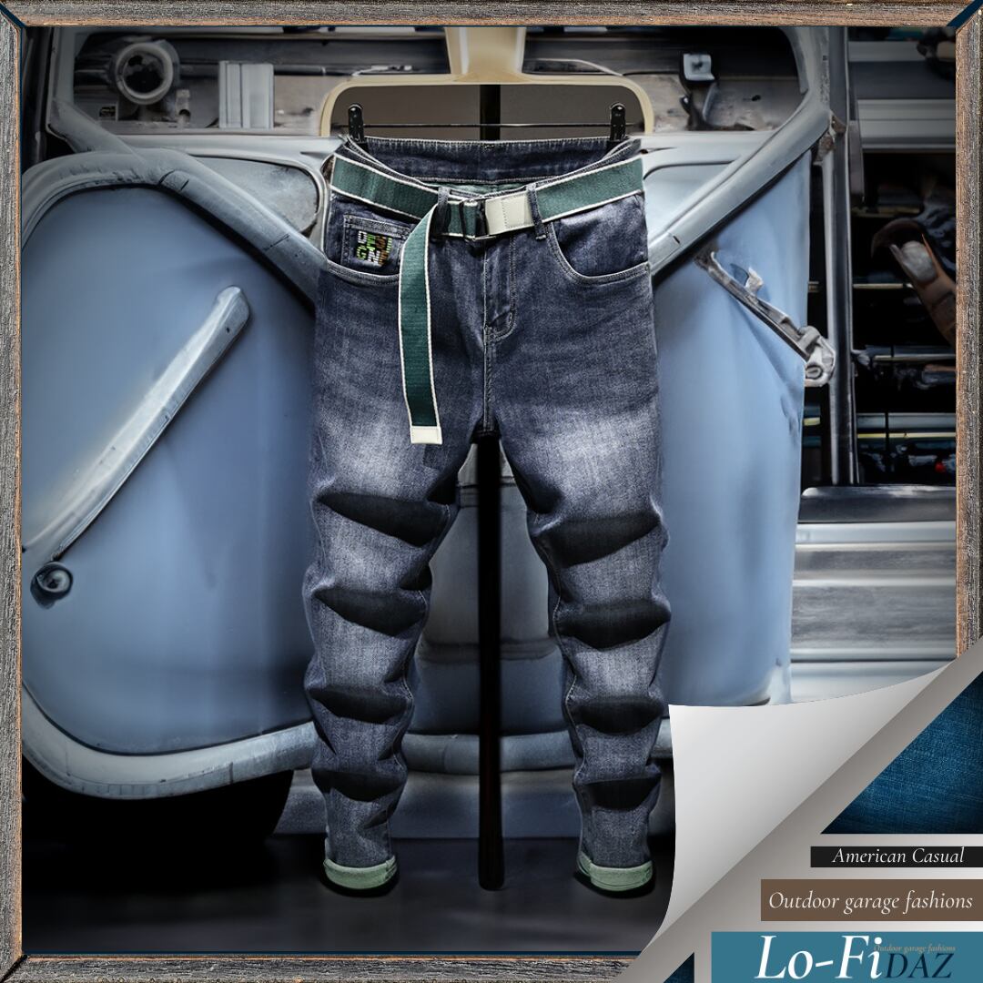 スリムフィット カジュアルデニムパンツ 31063