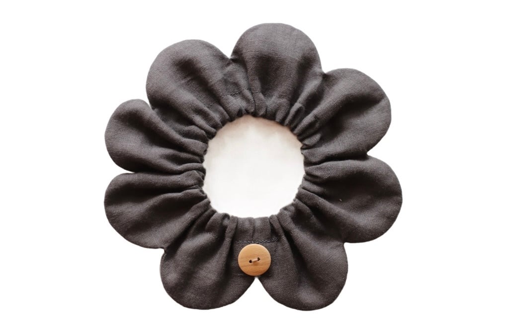 ザビエル首輪 リネンブラック